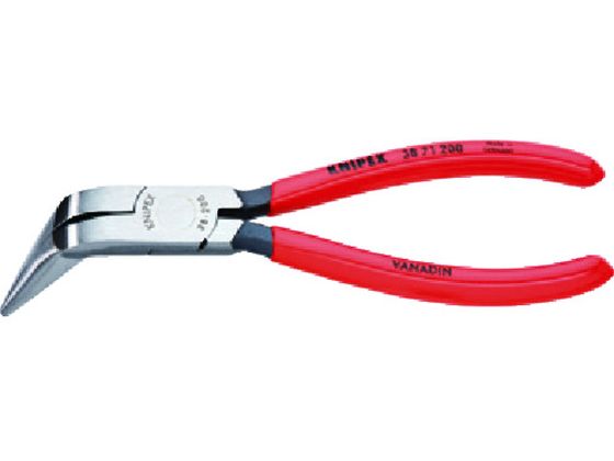 Radio Pliers - 【お取り寄せ】KNIPEX メカニックプライヤー 200mm 3871-200 ノーズプライヤー ペンチ ニッパ プライヤー 作業用品 工具