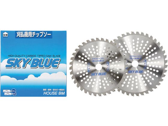 楽天JET PRICE【お取り寄せ】ハウスB.M 刈払チップソー「SKY BLUE」 SB-230ハウスB.M 刈払チップソー「SKY BLUE」 SB-230 刈払機 農業機械 運搬 農業資材 園芸 作業 工具