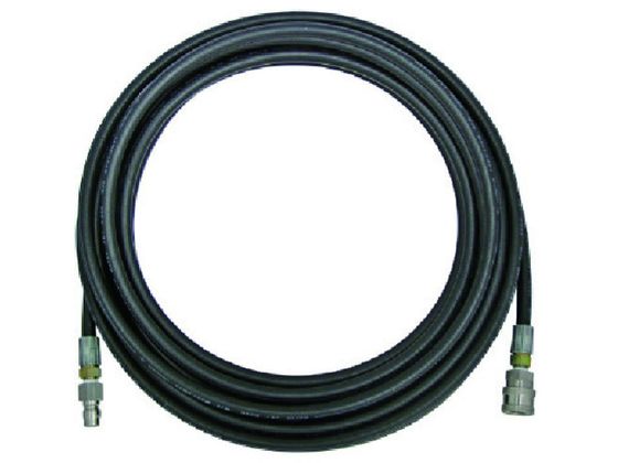 【お取り寄せ】アサダ 3／8高圧ホース 200V冷水・エンジン式 20m ワンタッチカプラ 高圧洗浄器関連品 ..