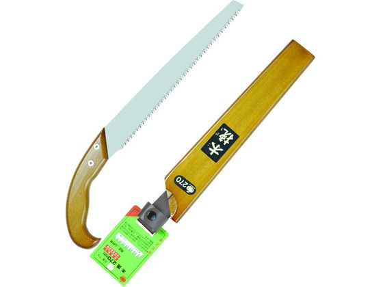 【商品説明】●生木専用タイプです。生木全般（枝木・樹木・果樹）に使用できます。特に太枝切りに最適です。【仕様】●型番：719●刃長（mm）：270●全長（mm）：420●刃ピッチ（mm）：3．2〜4．0●切断能力（mm）：270●刃幅（mm）：35●替刃：S719●適合替刃：S719●衝撃焼入れ●無電解ニッケルメッキ●アサリあり●刃：炭素工具鋼●柄：木【備考】※メーカーの都合により、パッケージ・仕様等は予告なく変更になる場合がございます。【検索用キーワード】レザーソー木挽270　レザーソーコビキ270　レザーソー鋸　719　手作業工具　ハサミカッター鋸　園芸用鋸　鋸　4903524071906　7691718　レザーソー　木挽270　719　X214KB枝木、樹木、果樹などの生木に。生木剪定用