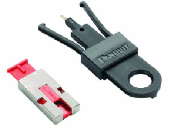 【お取り寄せ】パンドウイット USBポート セキュリティブロック USB TYPE-A用 モジュラーケーブル PC用..