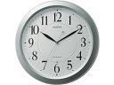 【お取り寄せ】RHYTHM 電波 掛時計 ピュアライトM26 暗所自動点灯 φ337 壁掛けタイプ 時計 温湿度計 家電