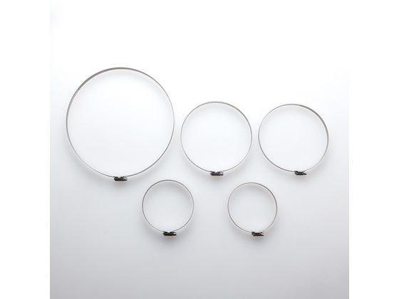 【お取り寄せ】TRUSCO ホースバンド オールSUS 普及 10個入 12.7×Φ140mm TA13-140 ...