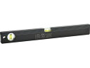 【お取り寄せ】エビスダイヤモンド ベーシックレベルブラック 450mm ブラック/グリーン ED-45B 水平器 レベル 測量 工事 作業 工具(4)