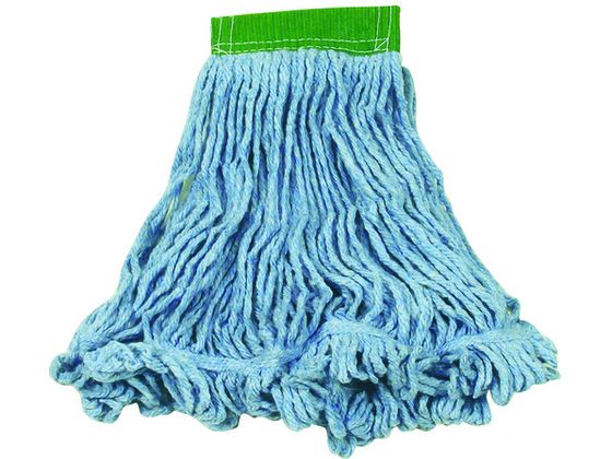 【お取り寄せ】ラバーメイド スーパースティッチ・ブレンドモップ ブルー D2520665 モップ 水きりワイパー 掃除道具 清掃 清掃