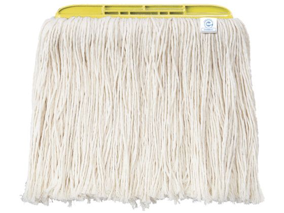 【お取り寄せ】ヘッド交換シリーズTOUCH ONE 糸ラーグ バイフク＃8 260g 黄 モップ 水きりワイパー 掃除道具 清掃 掃除 洗剤