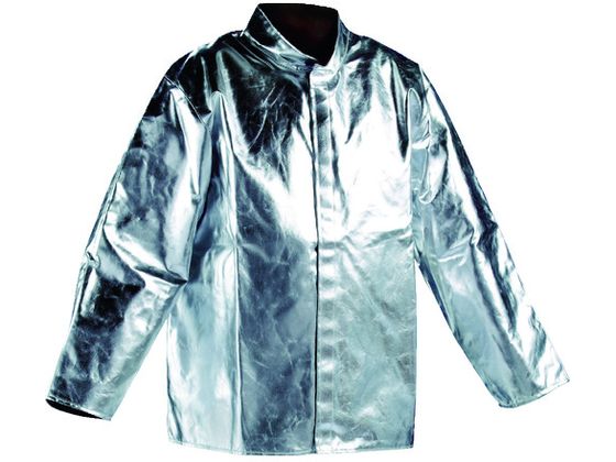 【お取り寄せ】JUTEC 耐熱保護服 ジャケット Lサイズ HSJ080KA-1-52 防護服 保護服 特殊服 作業服 安全保護具 作業
