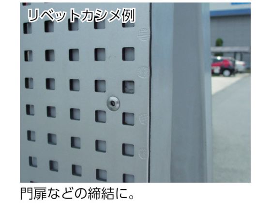【お取り寄せ】エビ ブラインドリベット(アルミ／アルミ製) 4-12(1000本入) 箱入 N...