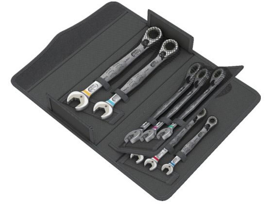 【お取り寄せ】Wera コンビネーションラチェットレンチ(インチサイズ) 8本セット 020093