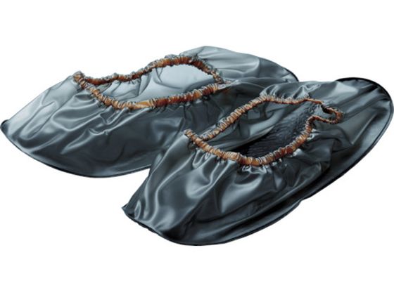 【お取り寄せ】シモン オーバーシューズ 黒 L寸 OVERSHUES-B-L 作業用シューズカバー 作業用靴下 靴カ..