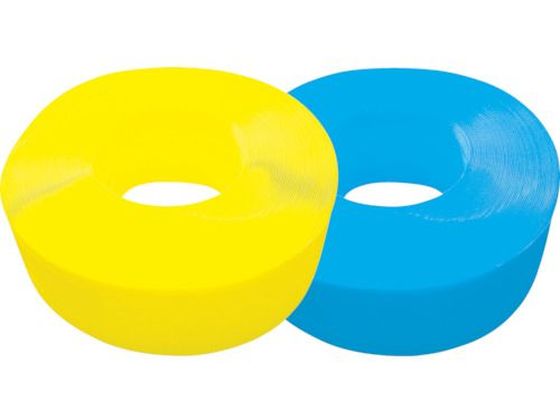 TRUSCO 手締用PPバンド 15.5mm×1000m巻 段ボールパック 黄 PPバンド 荷締めバンド 結束 梱包