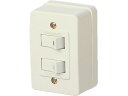 【お取り寄せ】Panasonic 2連タンブラスイッチ WS3900WP スイッチ 電設配線部品 電気材料 生産加工 作業 工具