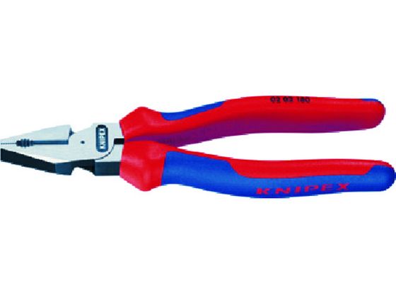 【お取り寄せ】KNIPEX 強力型ペンチ 200mm 0202-200 ペンチ ニッパ プライヤー 作業用品 工具