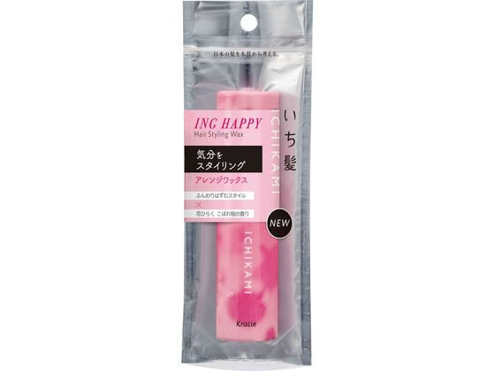 【お取り寄せ】クラシエ いち髪 ING HAPPY アレンジワックス 28g ヘアワックス スタイリング ヘアケア