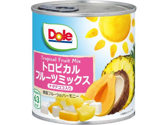ドール トロピカルフルーツミックス ナタデココ入り 432g 缶詰 フルーツ デザート 缶詰 加工食品