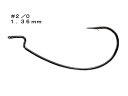 【お取り寄せ】バリバス オフセットマスター モンスタークラス #2/0 6本 バス用フック オフセット シンカー ルアー用 釣り具 アウトドア
