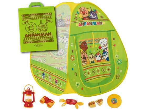 アンパンマン わくわくアウトドア気分♪ アンパンマンおうちキャンプセット アンパンマン 幼児玩具 ベビー玩具 おもちゃ