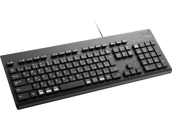 Ps/2 Connector - 【お取り寄せ】キーボード 有線 USB-A 洗える メンブレン TK-WS01UMKBK キーボード マウス 入力機器 パソコン 家電