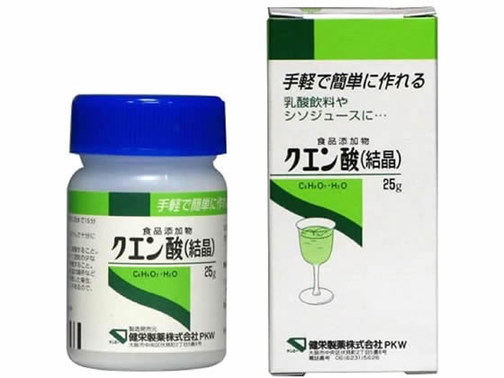 【お取り寄せ】健栄製薬 クエン酸 結晶 25g バランス栄養食品 栄養補助 健康食品