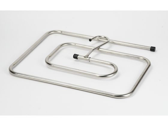 パール金属 メタリア ステンレス製シーツ・バスタオルハンガー HB-6183 金属製ハンガー