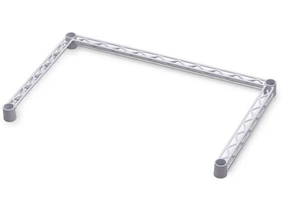 【お取り寄せ】アイリスオーヤマ カラーメタルラック コの字バー 幅550×奥行350 ホワイト メタルラック..