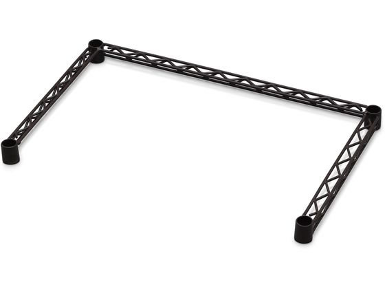 【お取り寄せ】アイリスオーヤマ カラーメタルラック コの字バー 幅550×奥行350 ブラウン メタルラック..