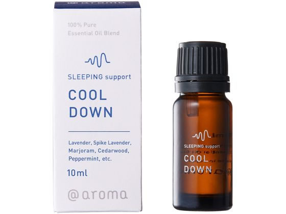 Ceder Wood - 【お取り寄せ】@aroma SLEEPING support COOL DOWN 10ml DOO-SCD10 目的別エッセンシャルオイル アロマ エッセンシャルオイル アロマストア