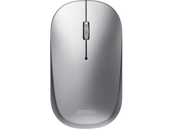 【お取り寄せ】バッファロー 薄型 3ボタン Bluetooth マウス シルバー BSMBB330NSV