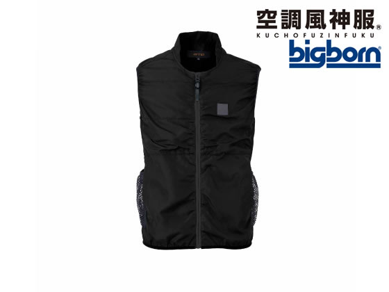 【お取り寄せ】ビッグボーン 空調風神服 EBA ベスト ブラック LL EBA5109-70