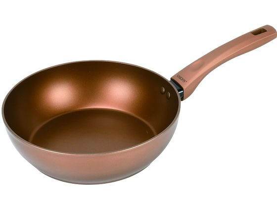 Ih Incompatible - パール金属 VISIONS GOLD IH対応ディープパン24cm CP-8814 フライパン 炒め鍋 鍋 厨房 キッチン
