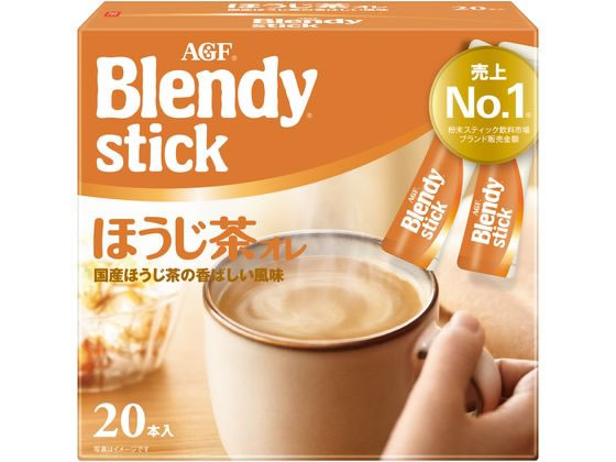 AGF ブレンディ スティック ほうじ茶オレ 20本 抹茶ラテ インスタント飲料 紅茶 ココア ミックス