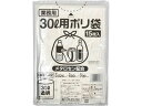 ポリゴミ袋(メタロセン配合) 透明 30L 15枚 GMT-302 透明 ゴミ袋 ゴミ袋 ゴミ箱 掃除 洗剤 清掃