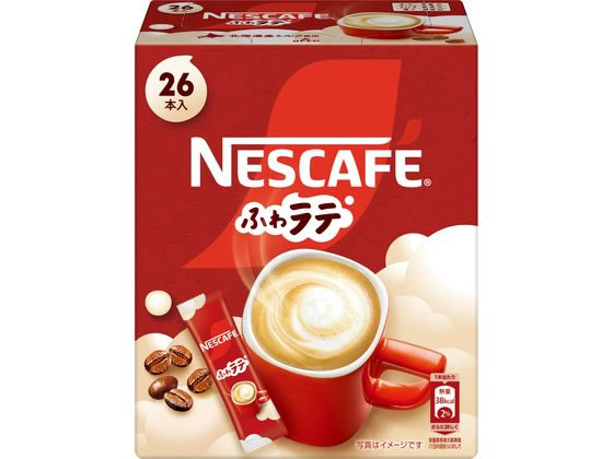 ネスレ ネスカフェ ふわラテ スティック 26本 インスタントコーヒー スティックタイプ 1