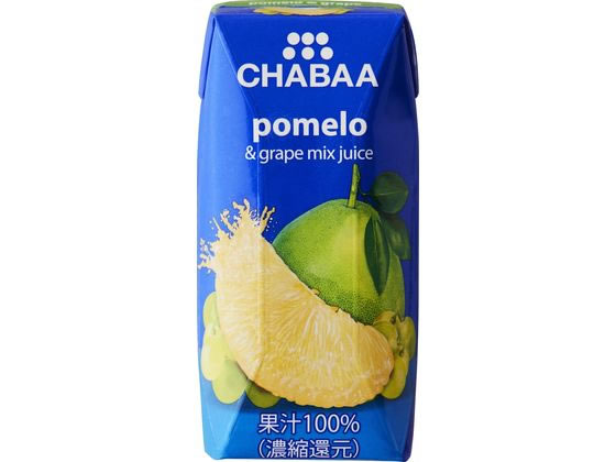 ハルナプロデュース CHABAA ポメロ 180ml 果汁飲料 野菜ジュース 缶飲料 ボトル飲料