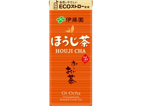 伊藤園 お~いお茶 ほうじ茶 250ml 缶 パック お茶 缶飲料 ボトル飲料