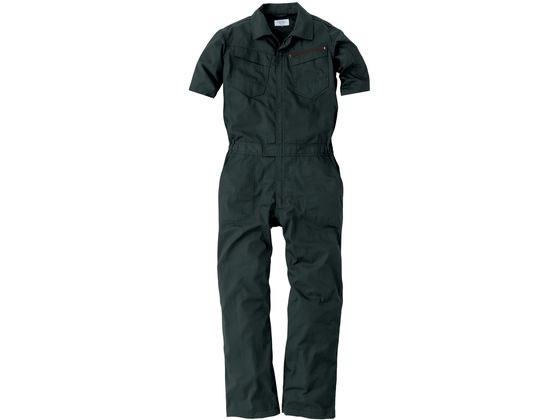 Short Sleeves - 【お取り寄せ】CUC コスパリップストップ半袖ツナギ クロ L 9211-19-L つなぎ 春夏 作業服 ユニフォーム