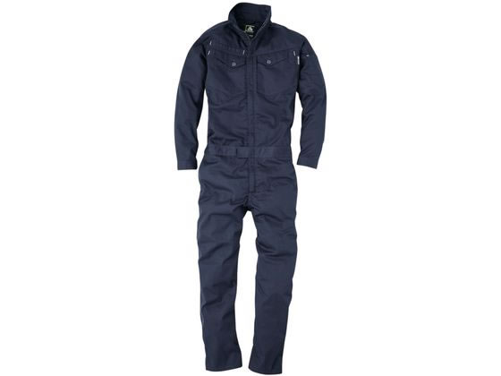 【お取り寄せ】CUC コスパ長袖ツナギ ネイビー・ブラック L 2000-819-L つなぎ 通年 作業服 ユニフォーム