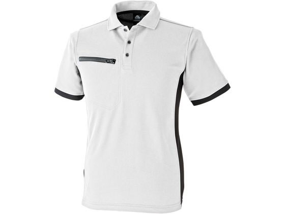 Short Sleeve Shirt - 【お取り寄せ】CUC リフレクション半袖ポロ シロ 4L 1711-18-4L ポロシャツ 半袖 シャツ Tシャツ トレーナー ユニフォーム