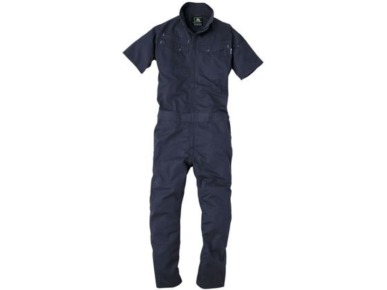 【お取り寄せ】CUC コスパ半袖ツナギ ネイビー・ブラック S 2001-819-S