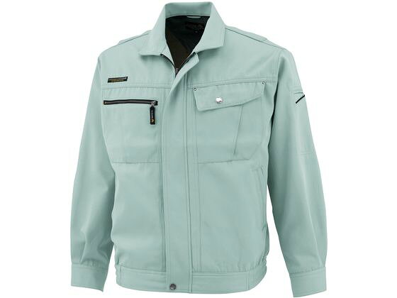 Long-Sleeved - 【お取り寄せ】CUC 長袖ブルゾン フェードグリーン 3L 3508-36-3L 350シリーズ 秋冬 CUC 作業服 ユニフォーム