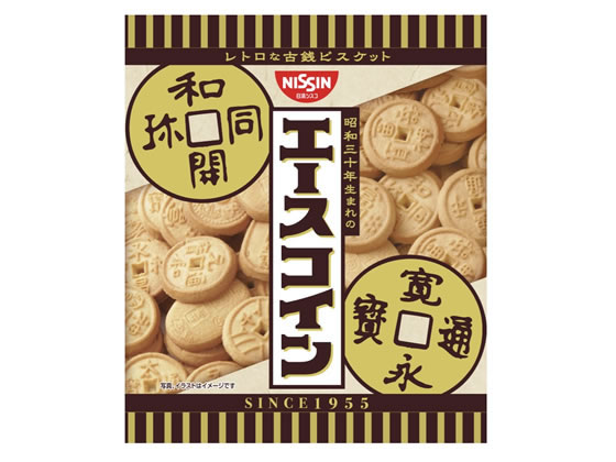 日清シスコ エースコイン 80g ビスケット クッキー クラッカー お菓子