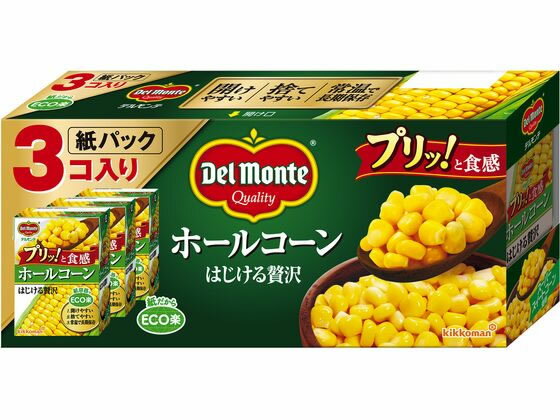 【商品説明】ツヤのある鮮やかな黄色が、炒め物やサラダを彩り豊かに仕上げます。使い勝手がよく地球に優しい紙容器入りです。便利な使い切りサイズの3個パックです。【仕様】●内容量：190g×3【備考】※メーカーの都合により、パッケージ・仕様等は予...