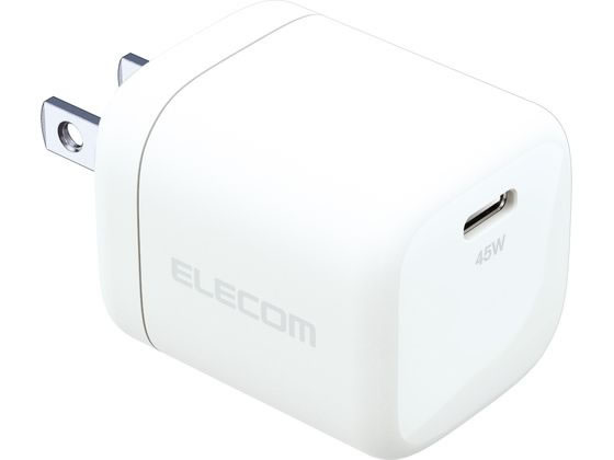 【お取り寄せ】エレコム AC充電器 USB 45W PD PPS Type-C ACDC-PD2245WH アクセサリー PCアクセサリー PC