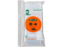 セイニチ ユニパック(R) 85× 60×0.04mm 100枚入 B-4 チャック付ポリ袋 0.04mm 厚さ ラッピング 包装用品