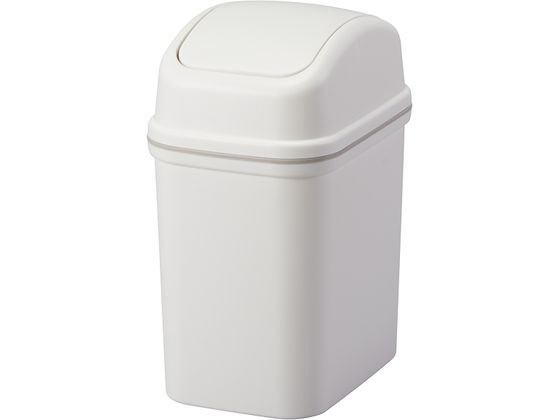 アスベル エバンスウィング 5L ホワイト A6014 蓋スイングタイプ ゴミ箱 ゴミ袋 ゴミ箱 掃除 洗剤 清掃