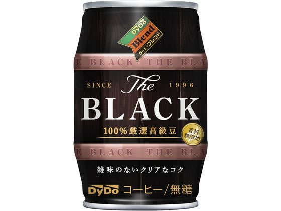 ダイドードリンコ ダイドーブレンドTHE BLACK 185g 缶コーヒー 缶飲料 ボトル飲料
