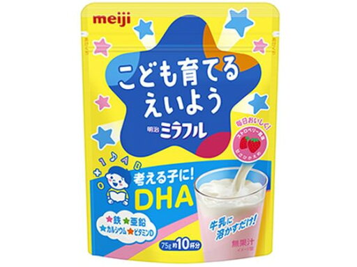 【お取り寄せ】明治 明治ミラフル 粉末飲料 ストロベリー風味 75g 【お取り寄せ】明治 明治ミラフル 粉末飲料 ストロベリー風味 75g
