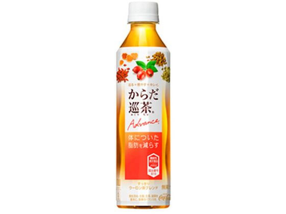 日本コカ・コーラ カラダ巡リ茶 Advance PET 410mL ペットボトル 小容量 お茶 缶飲料 ボトル飲料