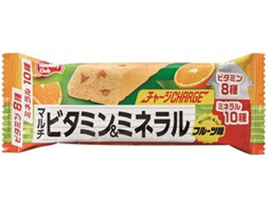 【商品説明】1本あたりビタミン8種、ミネラル10種配合。オレンジピール6％入りで食感・味にアクセントを加えた爽やかなフルーツ風味のソフトクッキーです。【仕様】●フルーツ味　●賞味期限：1年生産国：日本商品区分：栄養機能食品メーカー：ハマダコンフェクト広告文責：フォーレスト株式会社　0120-40-4016【備考】※メーカーの都合により、パッケージ・仕様等は予告なく変更になる場合がございます。【検索用キーワード】ハマダコンフェクト　はまだこんふぇくと　チャージマルチビタミン＆ミネラル40g　栄養機能食品　生活習慣病対策ビタミン8種とミネラル10種を配合