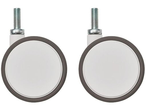【お取り寄せ】エレクター ベーシックシリーズ 双輪キャスター 75mm WH(2個入) メタルラック リビング収納 【お取り寄せ】エレクター ベーシックシリーズ 双輪キャスター 75mm WH(2個入) メタルラック リビング収納